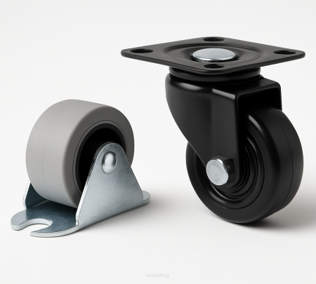 Kółka i rolki meblowe