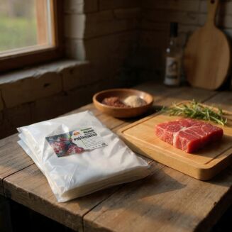 Worki próżniowe moletowane 25×30 cm – 50 szt., PA/PE, do pakowania i sous-vide. - 3