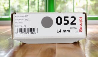 Zaślepka samoprzylepna Ø 14 mm – szara. - 2