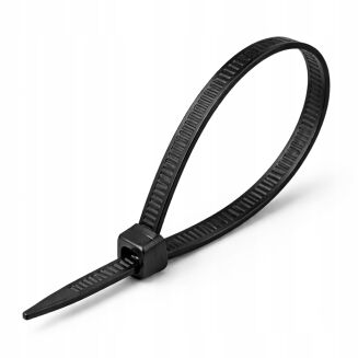 Opaski zaciskowe 7,6 × 500 mm czarne – trytytki kablowe nylon PA – 100 szt. - 2