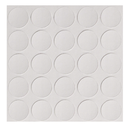 Zaślepki samoprzylepne Ø 14 mm – biały