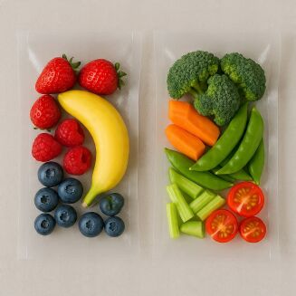 Worki próżniowe moletowane 15×20 cm – 50 szt., PA/PE, do pakowania i sous-vide. - 7