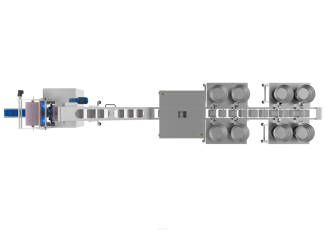 Maszyna, automat pakujący 520 z 8 podajnikami + dorzut ręczny 2 stanowiskowy - 2
